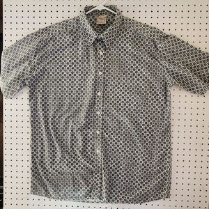 Vintage 90s Maui Trading Co Shirt XL Geometric Coastal Y2K
